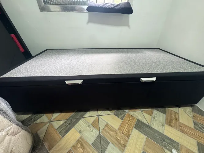 Cama baú solteiro