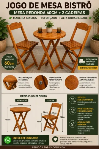 Jogo de mesa bistrô