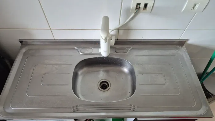 Pia em inox