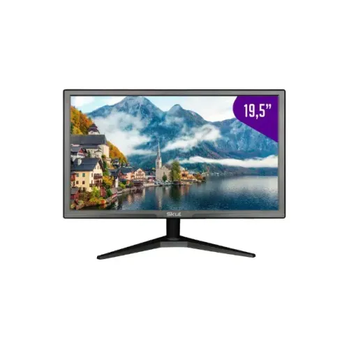 Monitor Skul 19" Office, HD, 75Hz, Vesa, HDMI e VGA - SM1955MS75Y