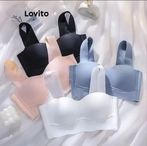 Sutiã sexy com fivela kit com 3