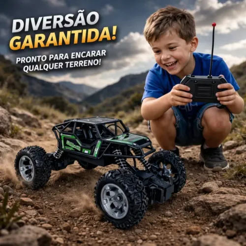 Carrinho de controle remoto 4x4