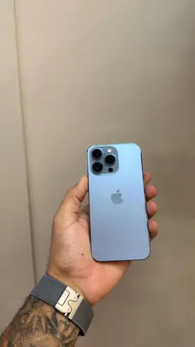 iPhone 13 Pro 256GB AZUL Bateria 87% ? Seminovo R$2.799 A VISTA
