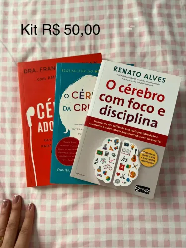 Kit O cérebro com foco e disciplina