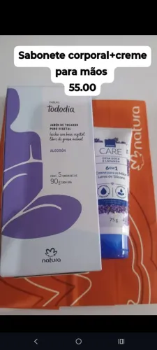 Kit pronta entrega Avon e natura 