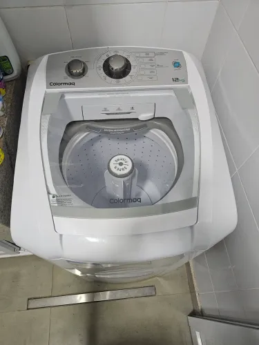 Máquina automática lavar roupa 12kg 2 meses de uso