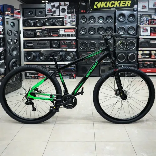 Bicicleta nova estilo MTB - forte, bonita e confortável