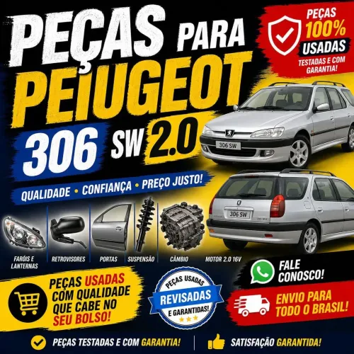 Peças Peugeot 306 1.8 16v 