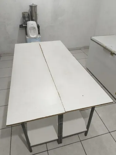 Mesa de preparação para alimentos 