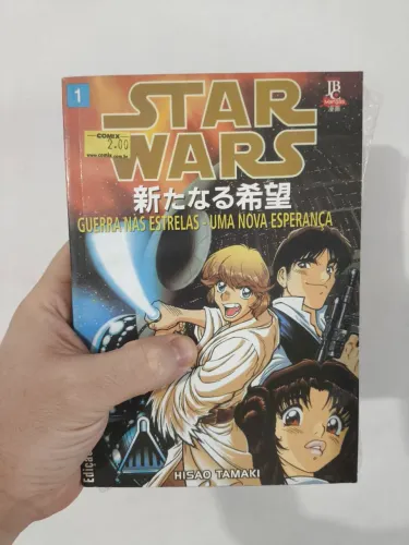 Mangás Star Wars JBC lacrados sem uso - Uma nova esperança e O retorno Jedi