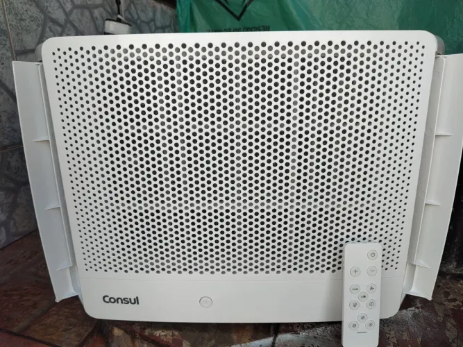 Ar Consul 10 BTUs controle 10 BTUs 110 volts semi.novo 680,00