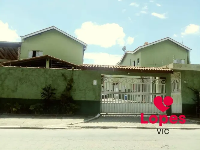 SOBRADO EM COND FECHADO COM 3 DORM - JD DÉBORA - POÁ/SP
