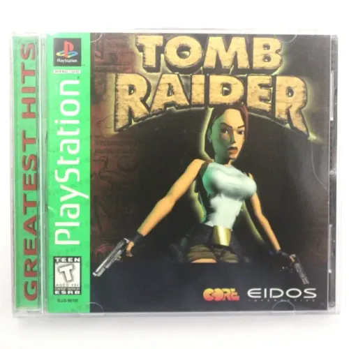 Tomb Raider para PlayStation completo e em perfeito estado de conservação