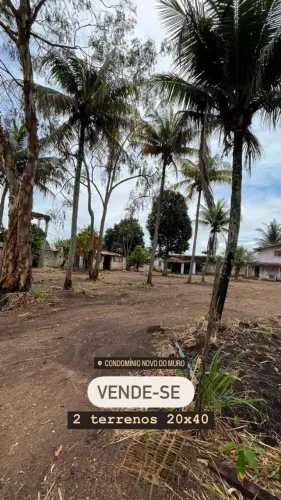 2 terrenos de 20x40 (800m² cada)