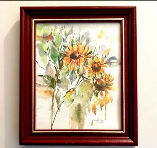 Quadro em aquarela