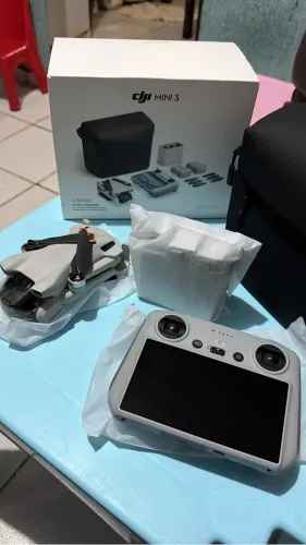 Dji Mini 3 combo Fly more Zerado