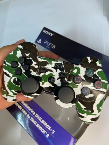 Controle Sem Fio Ps3 personalizado verde