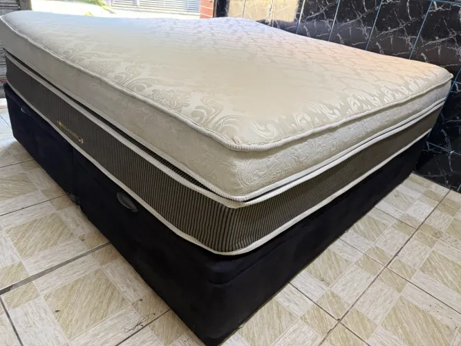 Cama Box King Baú Entrega c taxa.