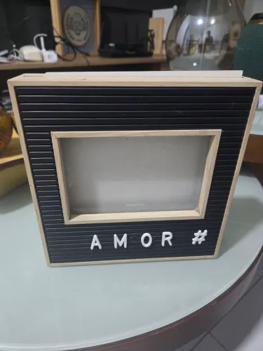 Porta retrato iluminado