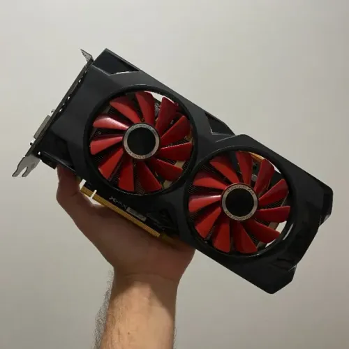 Placa de Vídeo RX 570 8GB GDDR5 256 Bit XFX OC - GPU Impecável com garantia