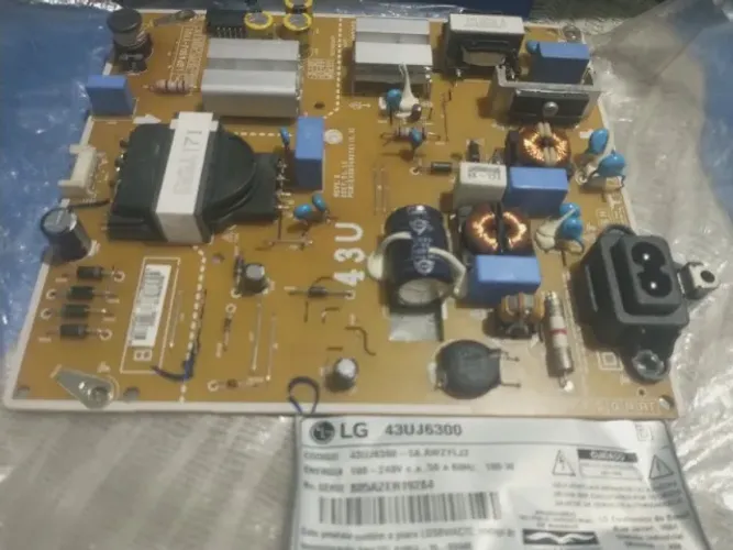 PLACA FONTE ORIGINAL LG 43UJ6300-SA EAX67486701 (1.0)