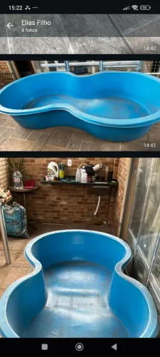 Piscina feijão 