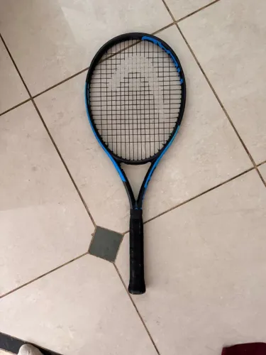 Raquete Head Titanium Preta/Azul fosca