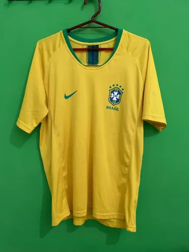 camisa brasil 2018 nike home