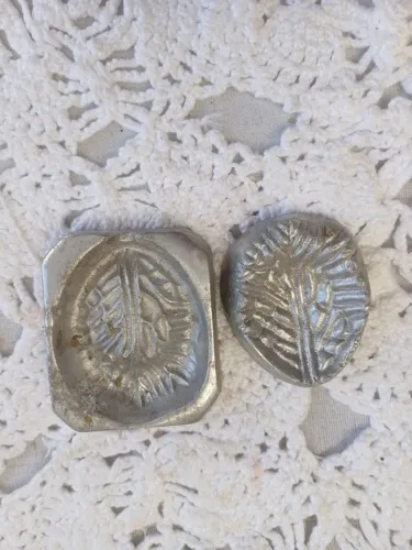 Frisador de aluminio fundido motivo folhas para artesanato 