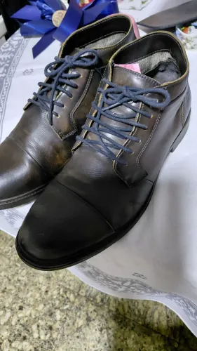 Sapato couro masculino