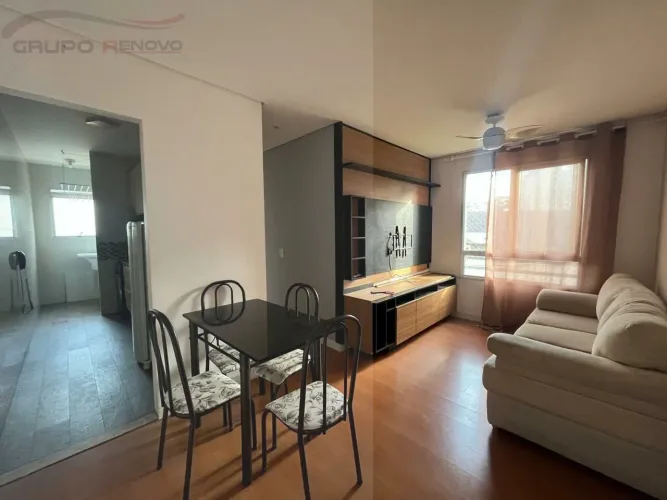 Apto Semi-mobiliado para venda, Jardim Sabará, S.P., 46m², 2 dorms, com planejados, 1 vaga