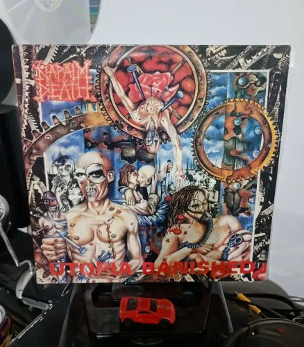 LP NAPALM DEATH Utopia Banished Com Encarte