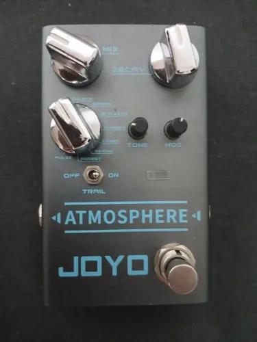PEDAL ZEROOO!!  JOYO ATMOSPHERE REVERB COM SHIMMER!