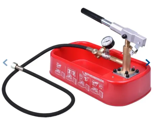 Bomba De Teste Hidrostático Rp 30 Rothenberger - 0 A 30Bar