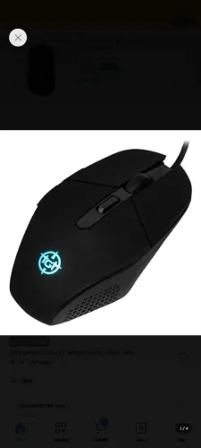 Mouse gamer preto