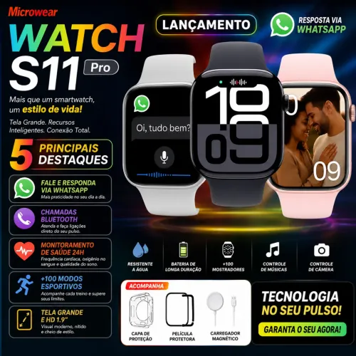 Smartwatch S11 PRÓ MICROWEAR 2GB WHATSAPP