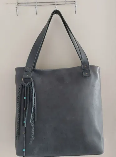 Bolsa couro tiracolo Via Mia