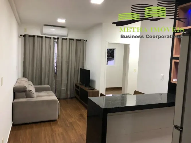 Apartamento 02 dorm/1 suíte condomínio Alphaclub
