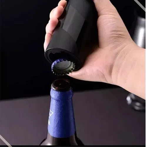 Abridor de Garrafa Elétrico LK-8116 da Luatek Pronta Entrega