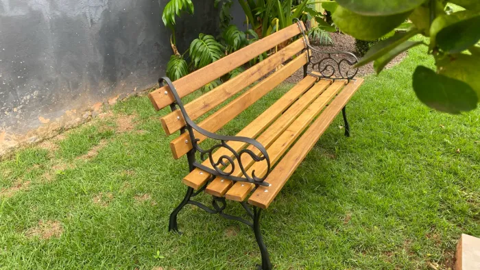 Bancos Para Jardins Modelo Pés Francês 