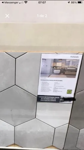 Porcelanato sobra de obra