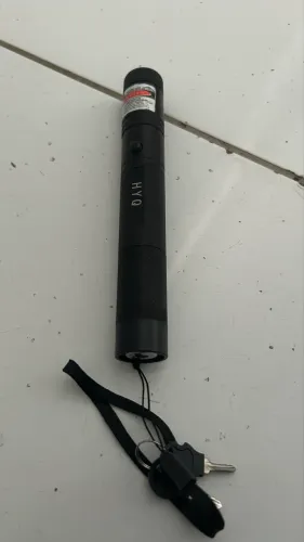 Super Caneta Laser Pointer Verde 1km Ultra Forte (Recarregável)