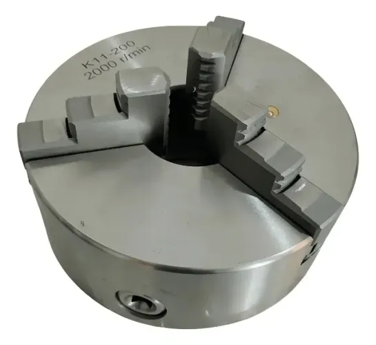 Placa Universal 8'' BT-Fixo 3 Castanhas Reversíveis Ferro Fundido 200mmPlaca Universal 8''
