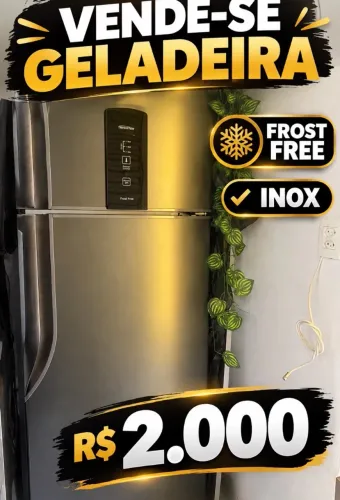 Vende geladeira Fros free inox