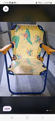 Cadeira de praia infantil