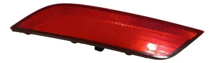Lente Parachoque Traseiro Esquerdo Fox 2015 A 2022 Vermelho