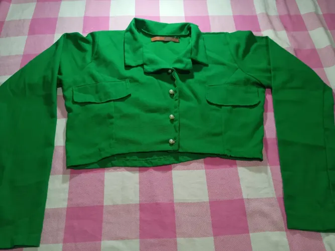 Cropped Verde social 