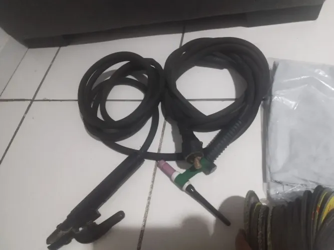 Tocha TIG e rabicho de eletrodo 