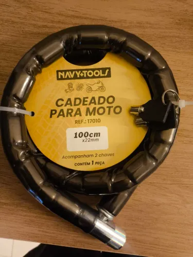cadeado pra moto/bicicleta