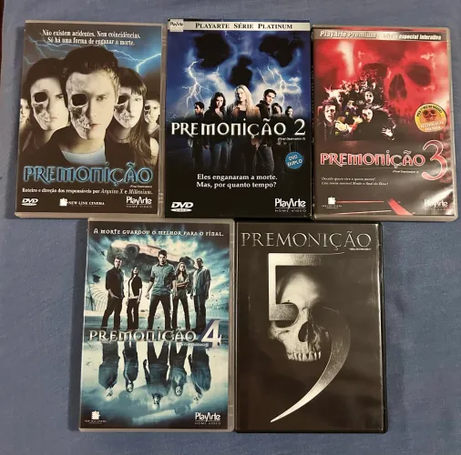 DVD Premonição - Coleção Completa [LER DESCRIÇÃO]